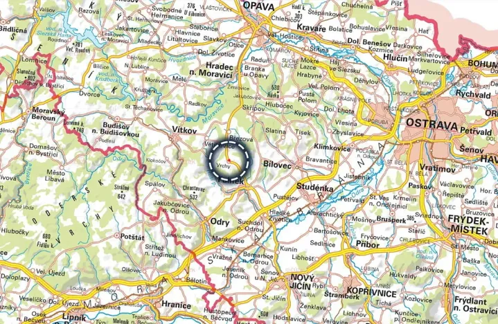 Prodej podílu pozemku pro bydlení, Vrchy, 6990 m2