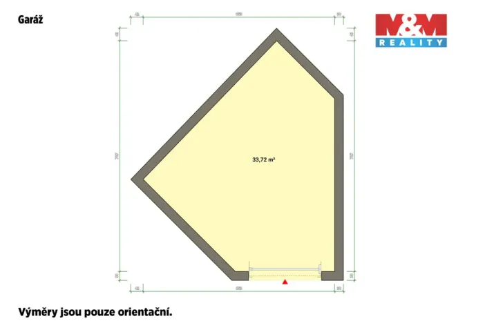 Prodej garáže, Luby, 34 m2
