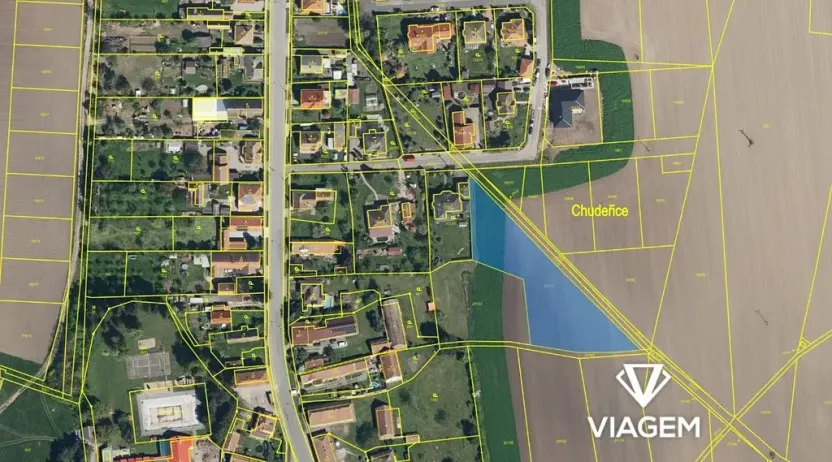 Prodej podílu pole, Chudeřice, 1700 m2