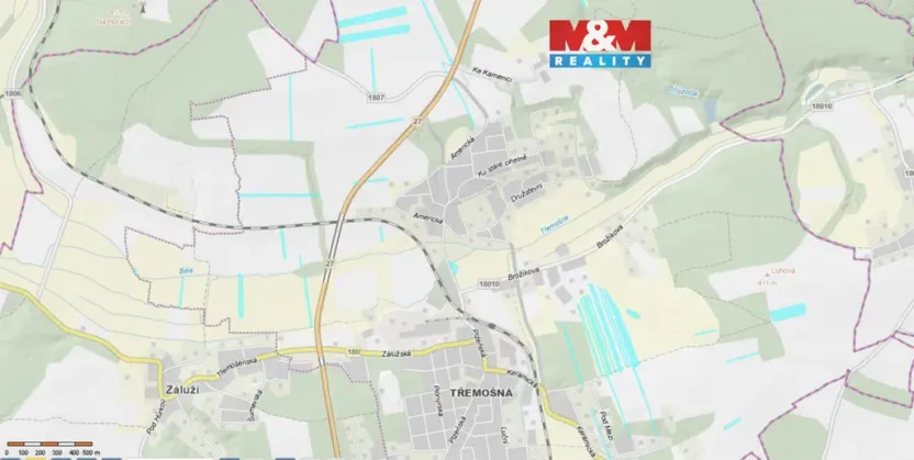 Prodej pole, Třemošná, 75595 m2