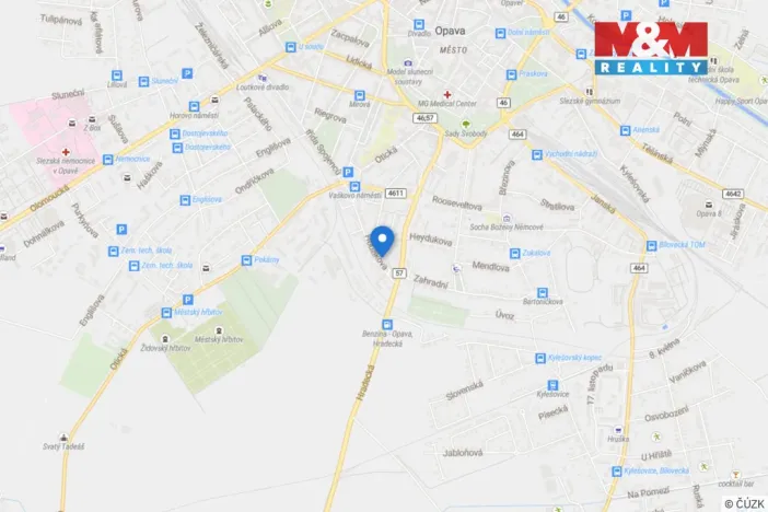 Prodej bytu 2+1, Opava - Předměstí, Hobzíkova, 58 m2