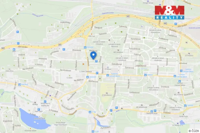 Pronájem bytu 2+kk, Praha - Záběhlice, Jetelová, 40 m2