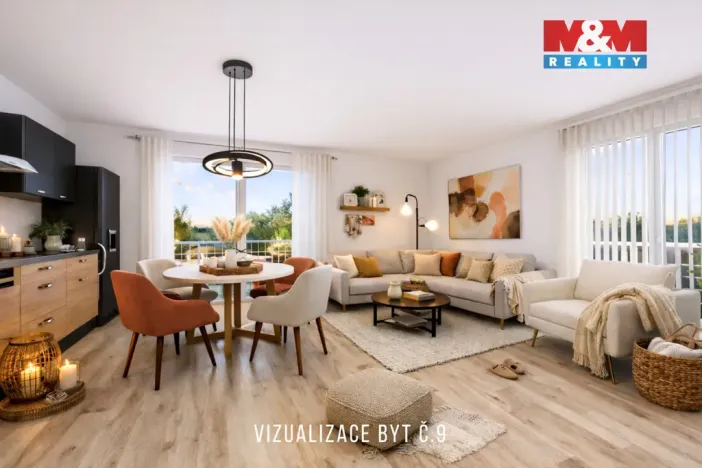 Prodej bytu 3+kk, Žleby, 73 m2