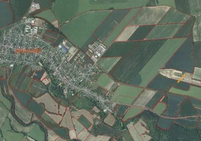 Prodej pozemku, Kravaře, 2873 m2