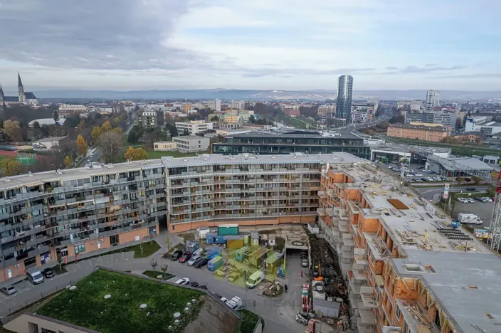 Pronájem bytu 1+kk, Olomouc, Wittgensteinova, 33 m2