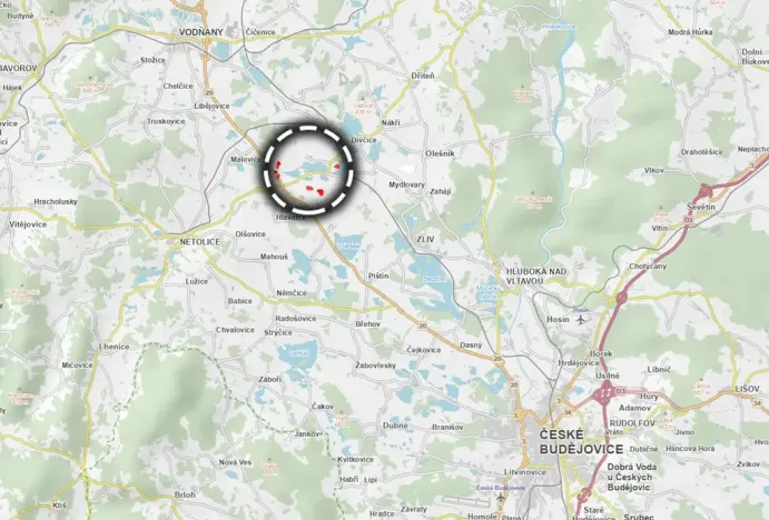 Prodej pole, Dívčice, 34791 m2