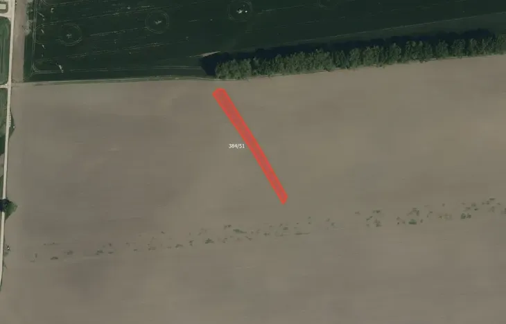 Prodej pole, Kněždub, 3809 m2