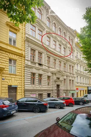 Pronájem bytu 3+1, Praha - Vinohrady, Balbínova, 106 m2