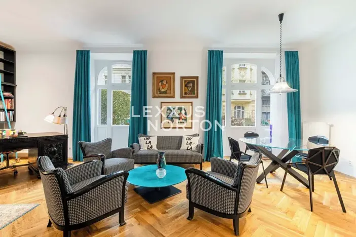 Pronájem bytu 3+kk, Praha - Bubeneč, Šmeralova, 111 m2