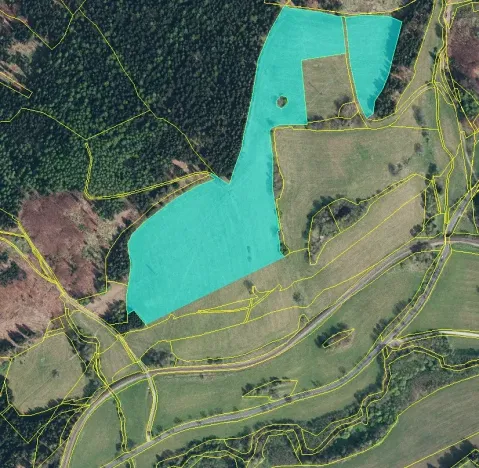 Prodej louky, Branná, 570000 m2