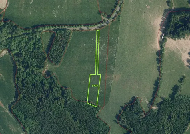 Prodej pole, Příkrý, 3885 m2