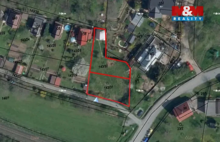 Prodej pozemku pro bydlení, Bítouchov - Dalešice, 799 m2