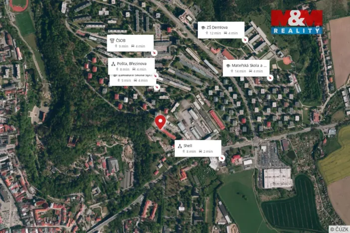 Pronájem bytu 1+1, Jihlava, Na Kopci, 33 m2