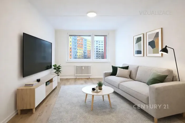 Pronájem bytu 2+kk, Most, Jana Kříže, 40 m2