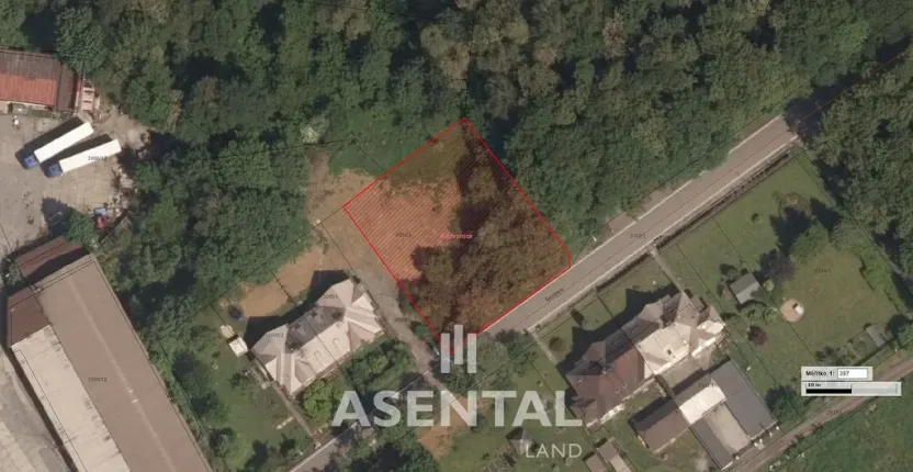 Prodej pozemku, Ostrava - Radvanice, Ludvíkova, 1366 m2