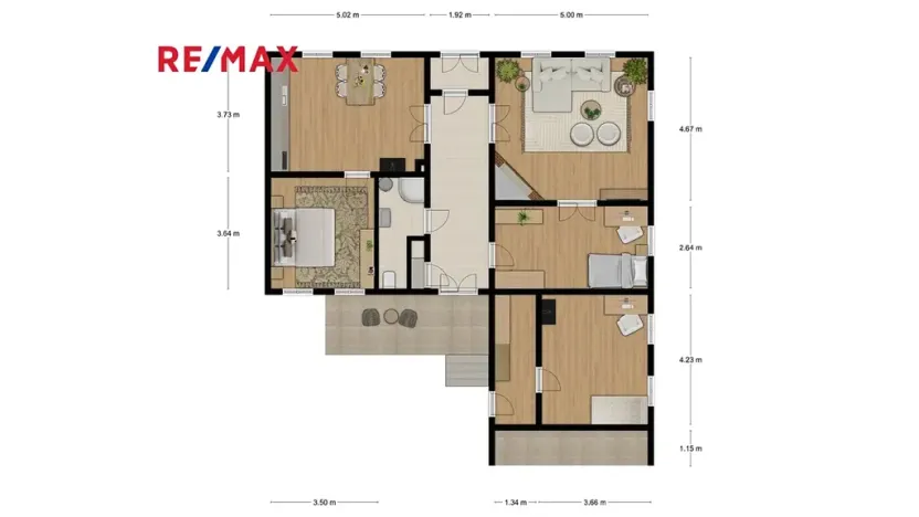 Prodej rodinného domu, Hrochův Týnec, Podborská, 109 m2