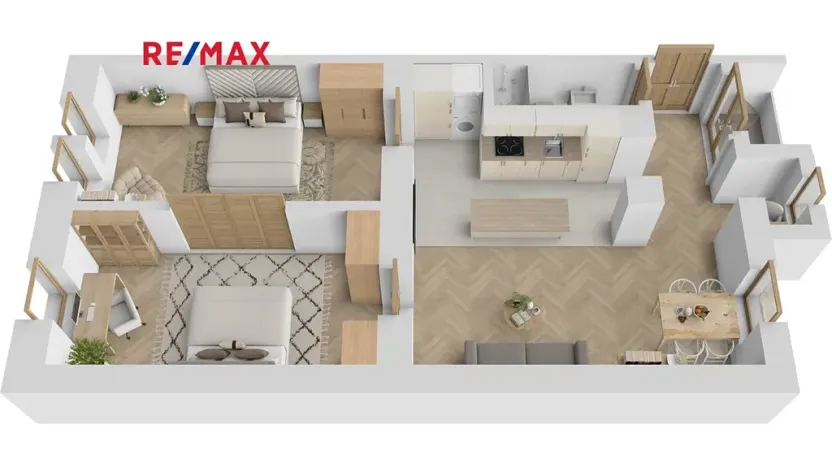 Prodej bytu 3+kk, Praha - Smíchov, Kováků, 73 m2