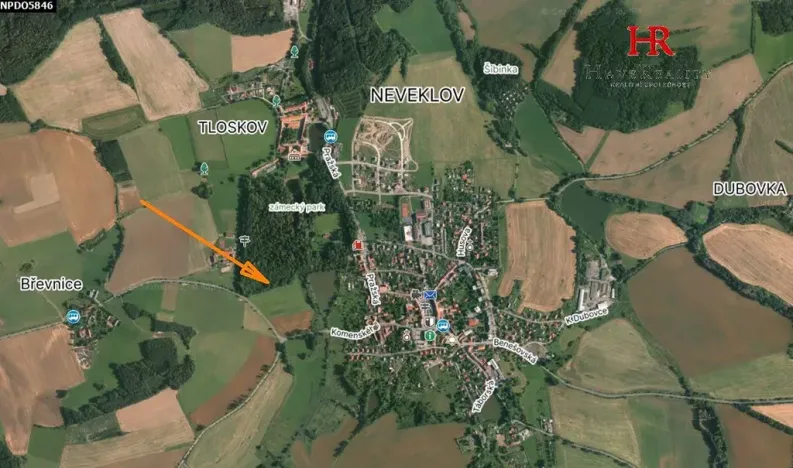 Prodej pozemku, Neveklov, 10516 m2