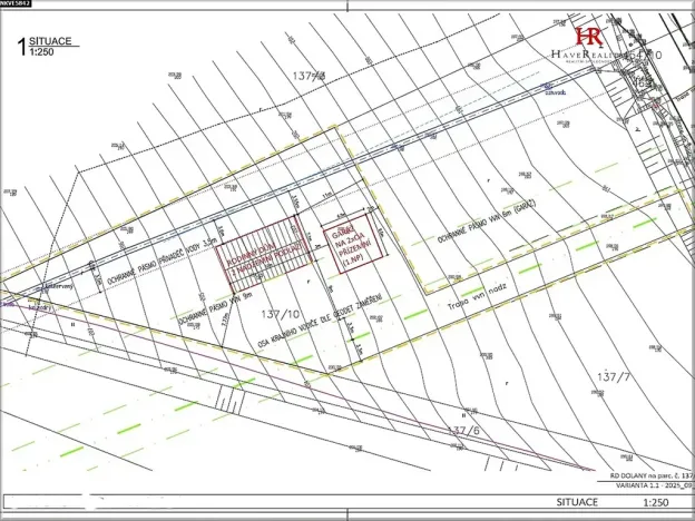 Prodej pozemku pro bydlení, Dolany nad Vltavou, Na Horkách, 1334 m2