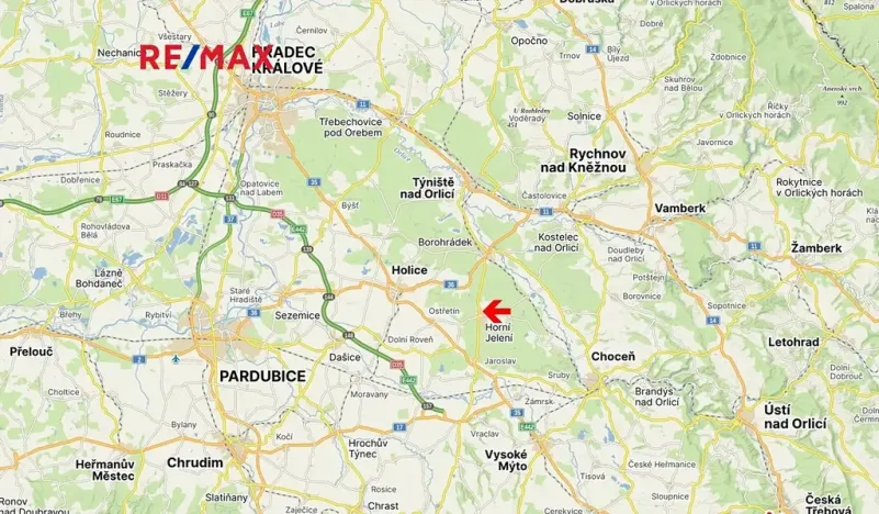 Prodej pozemku pro bydlení, Horní Jelení, 4000 m2