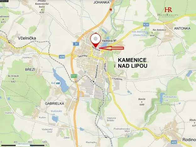 Pronájem kanceláře, Kamenice nad Lipou, Vackova, 95 m2