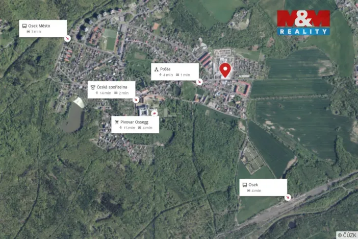 Pronájem skladu, Osek, Sokolská, 347 m2