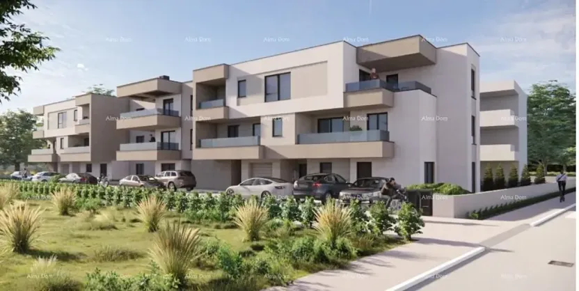 Prodej bytu 2+kk, Pula, Chorvatsko, 47 m2