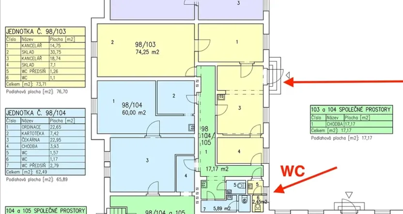 Pronájem obchodního prostoru, Ostrava, Mírová, 77 m2