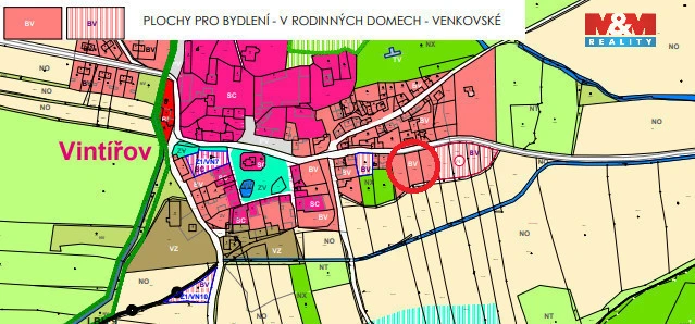 Prodej pozemku pro bydlení, Radonice - Vintířov, 1044 m2