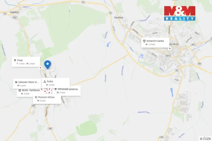 Prodej rodinného domu, Vlčnov, 42 m2