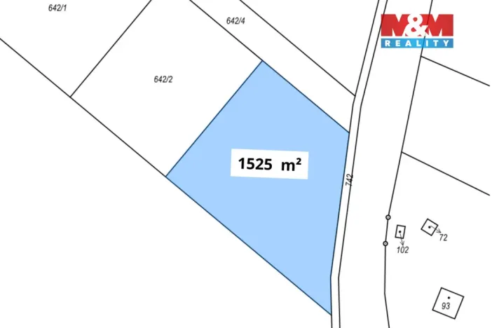Prodej pozemku pro bydlení, Štipoklasy, 1525 m2