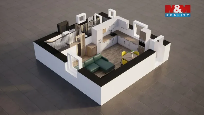 Prodej rodinného domu, Petkovy, 66 m2