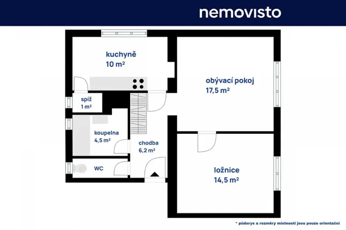 Prodej bytu 2+1, Ostrava, Horní, 58 m2