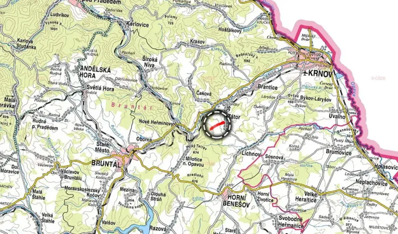 Prodej pole, Zátor, 40975 m2