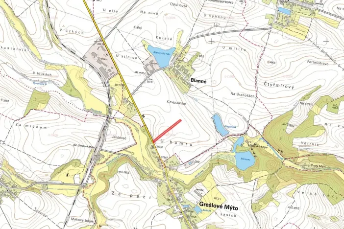 Prodej pole, Blanné, 4299 m2