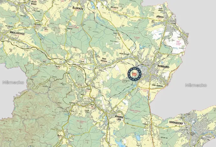 Prodej louky, Rumburk, 25080 m2