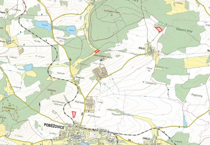 Prodej pole, Poběžovice, 18914 m2