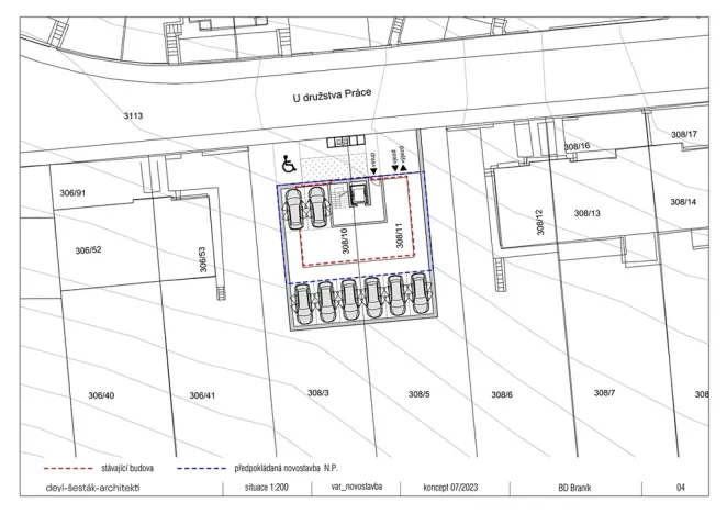 Prodej činžovního domu, Praha - Braník, U družstva Práce, 230 m2
