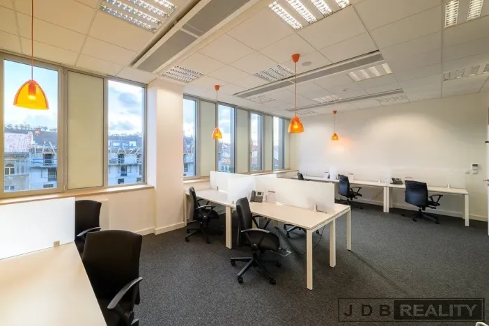 Pronájem kanceláře, Praha - Karlín, Rohanské nábřeží, 120 m2