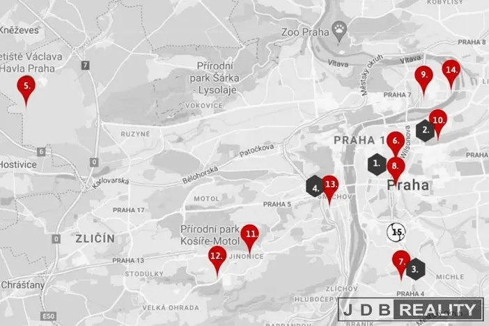 Pronájem kanceláře, Praha - Smíchov, Plzeňská, 80 m2