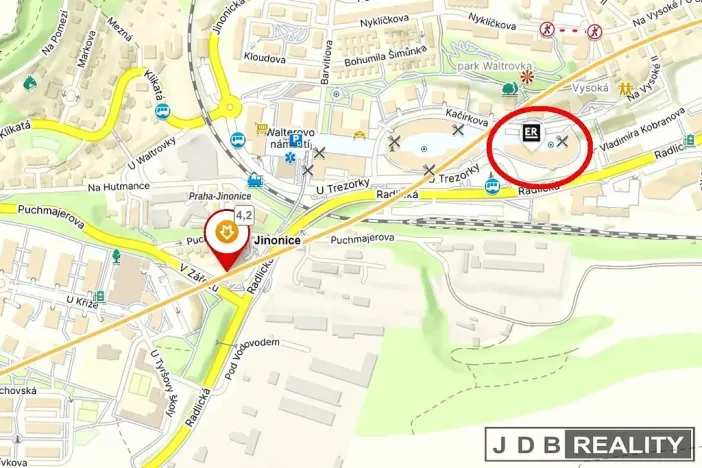 Pronájem kanceláře, Praha - Jinonice, Kačírkova, 35 m2