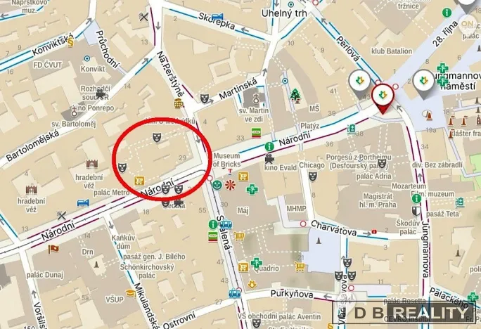 Pronájem kanceláře, Praha - Staré Město, Na Perštýně, 10 m2