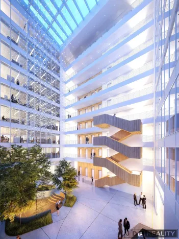 Pronájem kanceláře, Praha - Nusle, Pujmanové, 110 m2