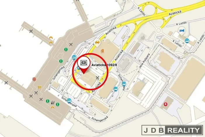 Pronájem kanceláře, Praha - Ruzyně, Aviatická, 120 m2