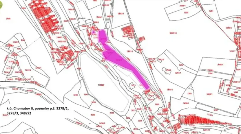 Prodej lesa, Chomutov, 4247 m2