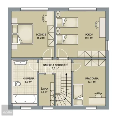 Prodej rodinného domu, Poděbrady, 138 m2