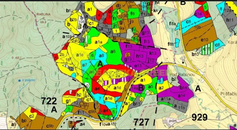 Prodej lesa, Zlín, Modřínová, 179312 m2