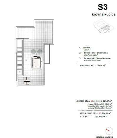 Prodej rodinného domu, Vodice, Chorvatsko, 150 m2
