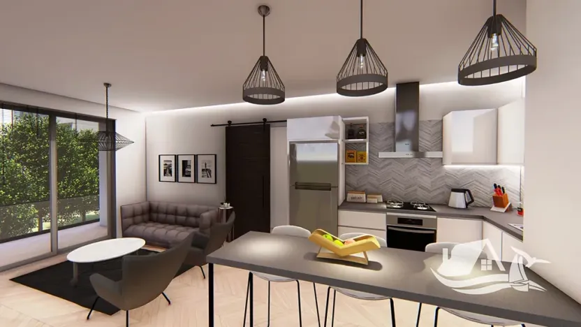 Prodej bytu 2+kk, Pomorie, Bulharsko, 48 m2