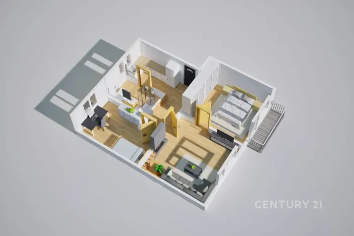 Pronájem bytu 3+kk, Meziboří, Májová, 58 m2